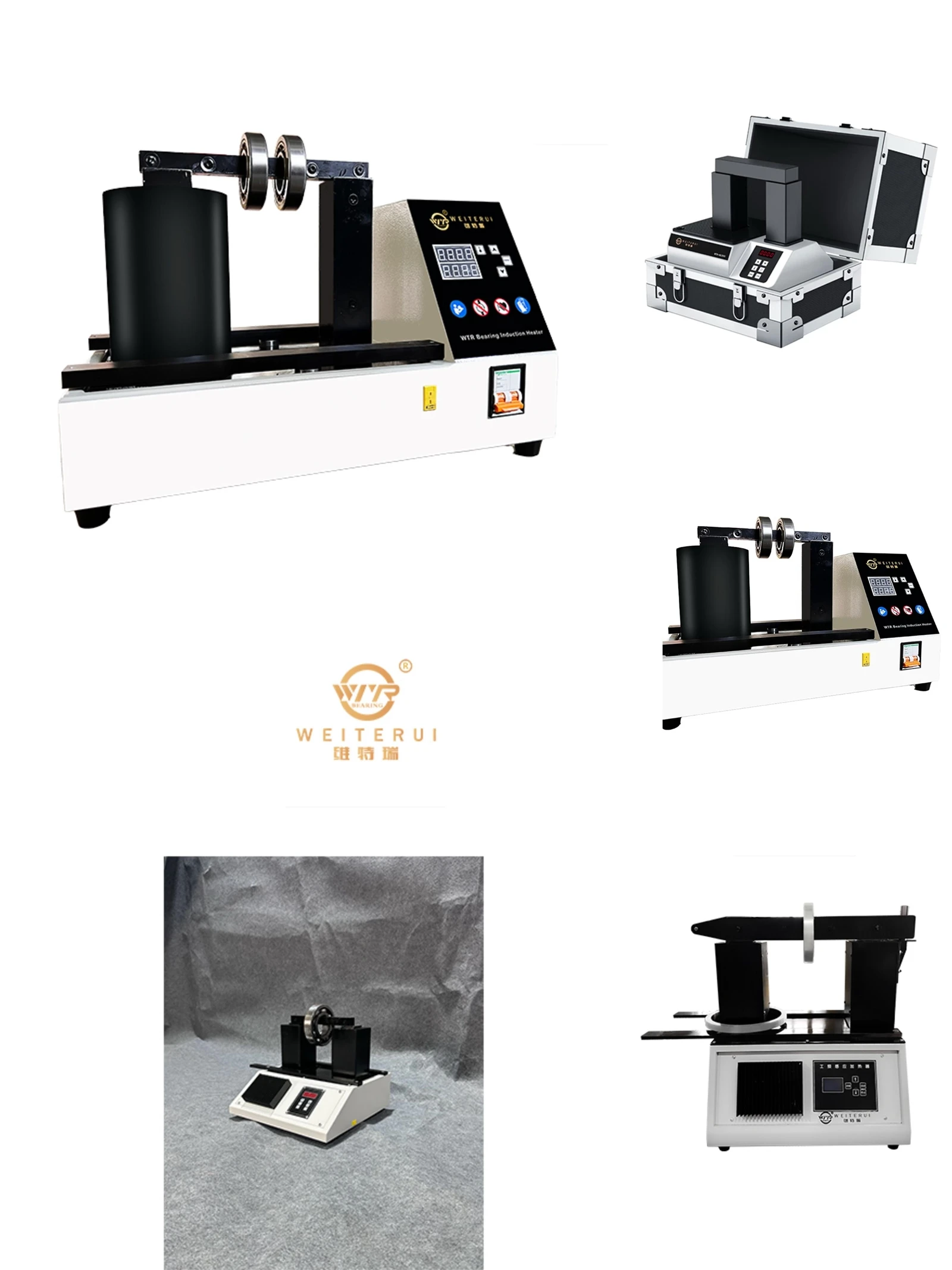 Portable bearing induction heater Portable bearing induction heater